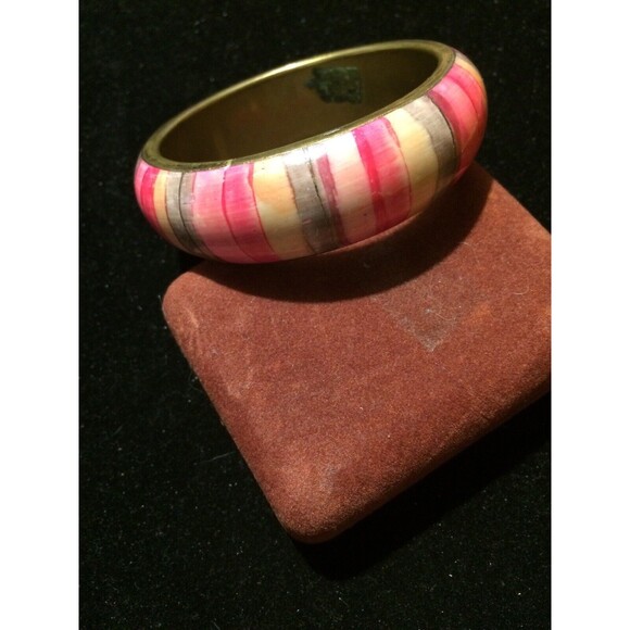 Pier One Pink Cuff Bracelet 2.75 In - Picture 3 of 3